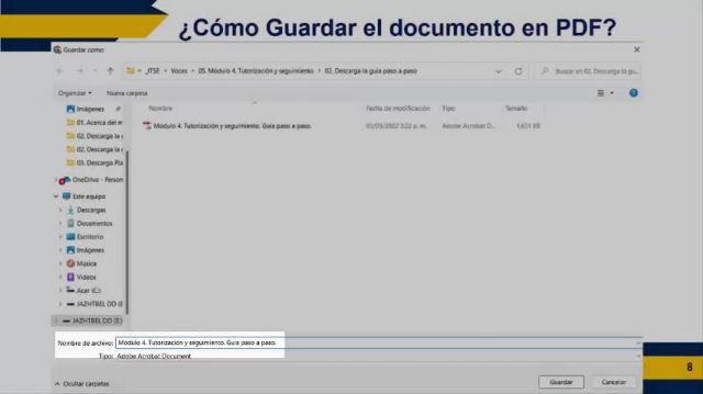 15- Módulo 4- Tutorización y seguimiento- Guía paso a paso