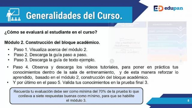 Conoce sobre el curso- Actividades de inicio