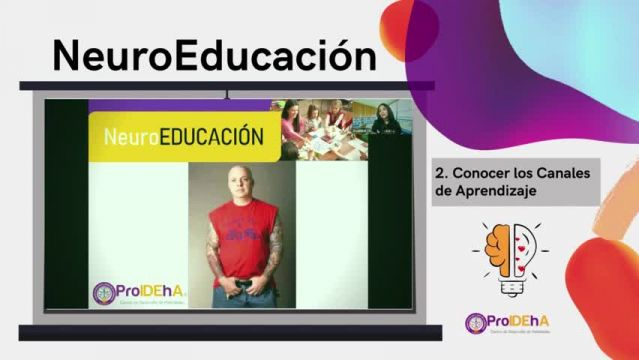 2- NeuroEducación - Conocer los canales de aprendizaje