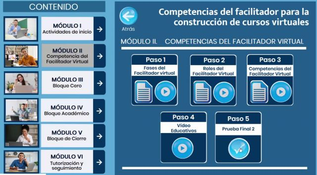 Navegación del curso