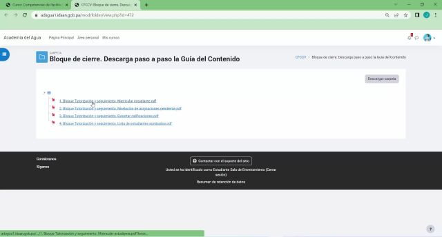 B- Tutorización- Descarga guía paso a paso